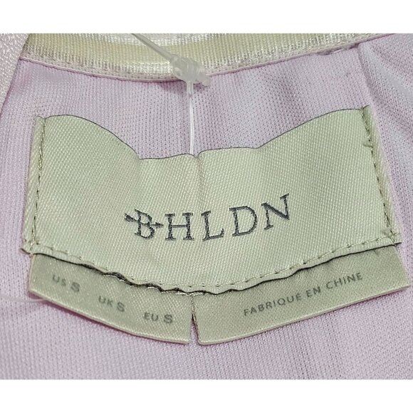 Anthropologie BHLDN Merritt Purple Floral Textured Strapless Gown Dress Sz 6 154 - Picture 8 of 15